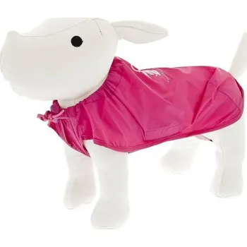 Obleček pro psa Ferribiella Růžová lehká kapesní pláštěnka Velikost: 40 cm