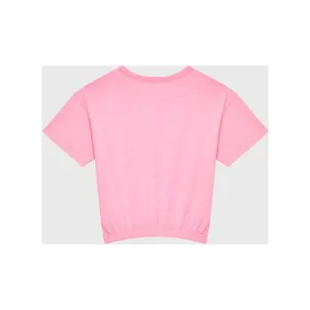 Dámské tričko United Colors Of Benetton T-Shirt 37YKC10AU Růžová Boxy Fit 150