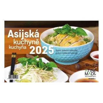 Kalendář Kalendář 2025 Asijská kuchyně, stolní, týdenní, 225 x 150 mm