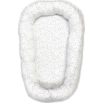 Hnízdečko pro miminko SOFTELLO Hnízdečko Tečka Bílá