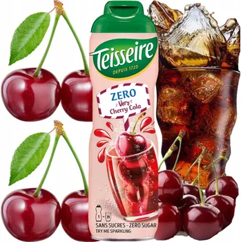 Sirup Teisseire sirup Very Cherry Cola Zero 0% 0,6l
