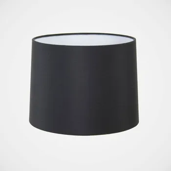 Nástěnné svítidlo ASTRO LIGHTING Elegantní nástěnné svítidlo Carmel s textilním stínidlem Varianta: kruhové stínidlo - černé