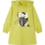 MAYORAL dívčí šaty DR s kapucí zelená vel. 110 cm