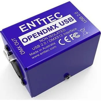 Osvětlovací technika ENTTEC Open DMX USB