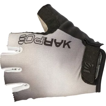 Cyklistické rukavice KARPOS Cyklistické rukavice krátkoprsté - FEDERIA - bílá/černá L