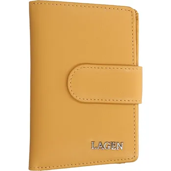 Peněženka Dámská peněženka LAGEN kožená 50313 zlatá GOLDEN NUGGET