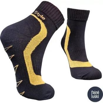 Pánské ponožky Kotníkové ponožky Freestyle stříbrné vlákno 37-38 žlutá