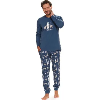 Pánské pyžamo Pánské pyžamo Best Friends modré M