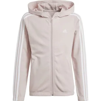 Chlapecká mikina Dětská Mikina ADIDAS G 3S FZ HD IZ3464 – Růžová 164