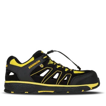 Pracovní obuv Pracovní sandály BOMBIS S1 ESD NM žluté, 43