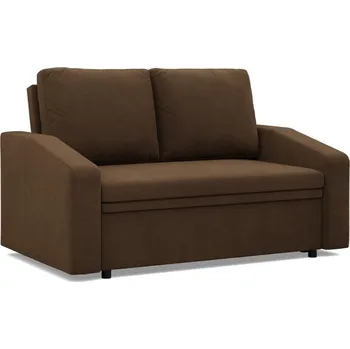 Sedací souprava Rozkládací pohovka NEO - zkosený bok - Mikro Hnědá