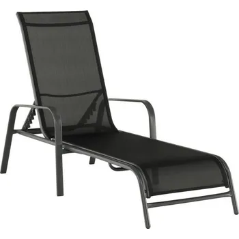 Zahradní lehátko Zahradní lehátko Atreo šedá / černá