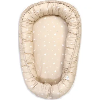 Hnízdečko pro miminko SOFTELLO Hnízdečko Ptáčci Béžová