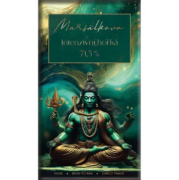 Čokoláda Maršálkovo Intenzivní hořká čokoláda 50 g
