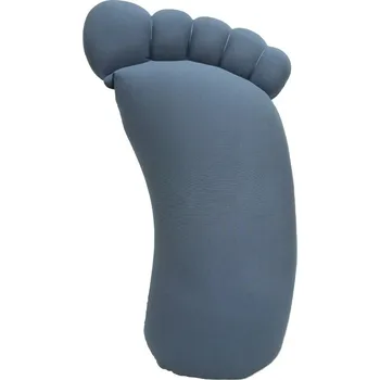 Polštář ODEL Antistresový polštář ve tvaru stopy - šedý