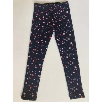 Topo dívčí zateplené legíny tmavě modré potisk hvězdiček velikost 110