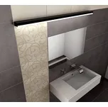 LUCIS Designové LED svítidlo Izar I. nad zrcadlo Varianta: 900 x 40 x 80 mm, 24 W, 3000 K, černá