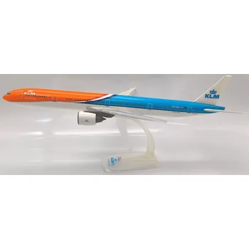 Plastikový model PPC Holland - Boeing B777-306ER, KLM Royal Dutch Airlines "New Orange Pride, Nationaal Park De Hoge Veluwe / De Hoge Veluwe National Park", 2023, Nizozemsko, 1/200