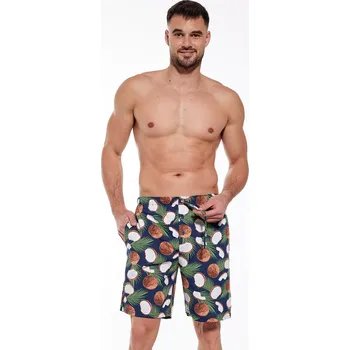 Pánské pyžamo Cornette pyžamové kalhoty pánské 698/11 - vzor, L (Bavlněné pánské krátké pyžamové kalhoty Cornette 698)