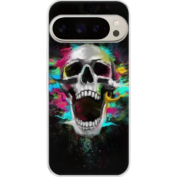 Pouzdro na mobilní telefon Odolné silikonové pouzdro iSaprio - Skull in Colors - Google Pixel 9 / 9 Pro
