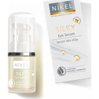 Péče o oční okolí NIKEL, SILKY, Oční sérum, komplex růže proti stárnutí, 15ml