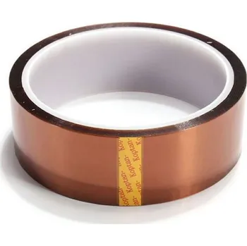 Izolační páska Izolační páska KAPTON, jantarová samolepící 40mm x 20m