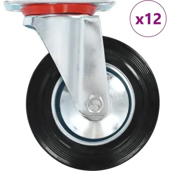 zvedák vidaXL 12 ks otočná kolečka 160 mm [277987]
