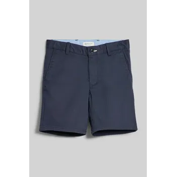 Dívčí kraťasy ŠORTKY GANT REGULAR CHINO SHORTS MARINE