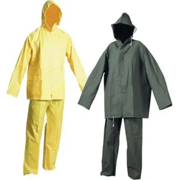 Pláštěnka Oblek do deště dvoudílý s kapucí HYDRA, khaki, (vel.L)