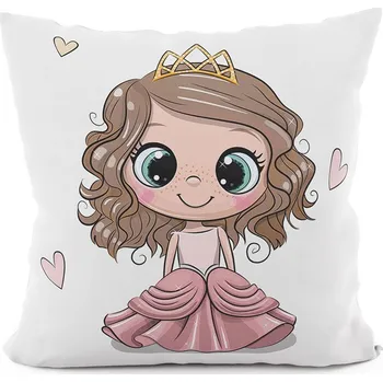 Povlak na dekorativní polštářek Povlak na polštář Princessa 2 (ZM)