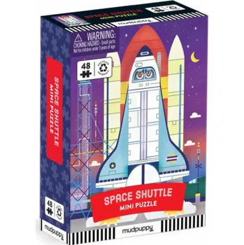 Puzzle Mudpuppy Puzzle Raketoplán 48 dílků