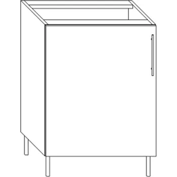 Spodní skříňka S60/1D/L EKO PLUS Dekor: Buk