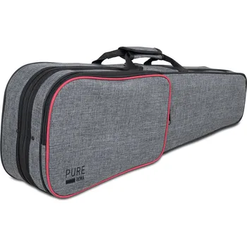 Smyčcový nástroj PURE GEWA Tvarové pouzdro pro housle CVF G 021/2 šedá/fialová 102370