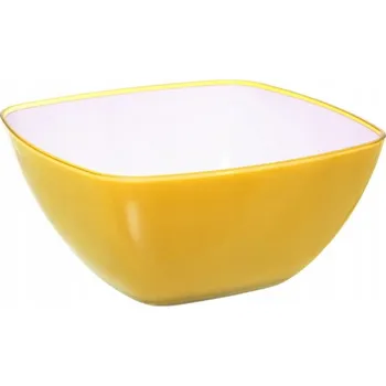 MÍSA NA SALÁT velká plastová 3,9l BÍLÁ