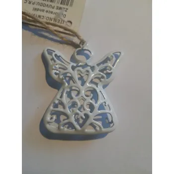 Vánoce Anděl kov 6 cm- 19733