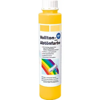 tonovací barva Pufas Vollton- und Abtönfarbe Sonnengelb 250 ml ( )