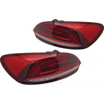 Zadní světlomet TUNING-TEC Zadní světla VW Scirocco III 08-14 červené LED BAR