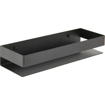 SAT polička nerez 30x10x5,5 černý mat SATDPOL3012MC