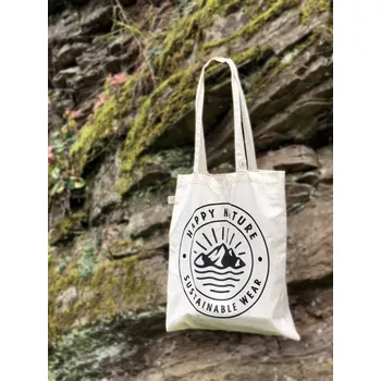 Zachraňte plátěná taška Happy Nature Béžová Uni - 0539