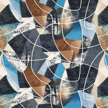 Úplet N5634 barevný vzor, š.155