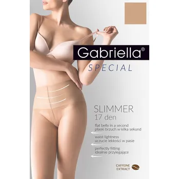 Dámské punčochy Gabriella Slimmer 17 DEN code 716 kolor:neutro 3-m