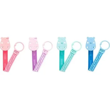 klip na dudlíky SUAVINEX | MFL KLIP MÉĎA se stuhou