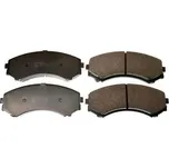 Sada brzdových destiček, kotoučová brzda DENCKERMANN B111162