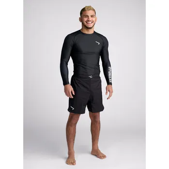 Rashguard Rashguard - funkční triko - IpponGear Essentials - dlouhé rukávy - Black černý Velikost: XL