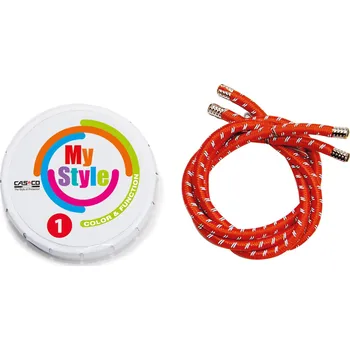 Jezdecká přilba CASCO Proužky MyStyle na helmy CASCO, 2 ks, red L-XL