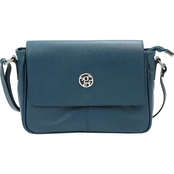 Kabelka Kožená kabelka Gregorio 1738 tyrkysová