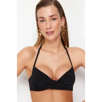 Dámské spodní prádlo Trendyol Černá Podprsenka Push Up Bikiny Top Trendyol černá 2644924