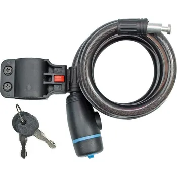 Zámek na kolo Zámek na kolo s držákem 180cm x 10mm