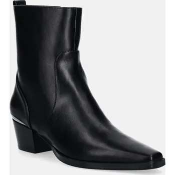 Dámské kozačky Nízké kozačky Twinset dámské, černá barva, na podpatku, 242TGT022 242TGT022.00006 99X, EUR 39