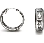 Náušnice s patinou a ornamenty Kaliope